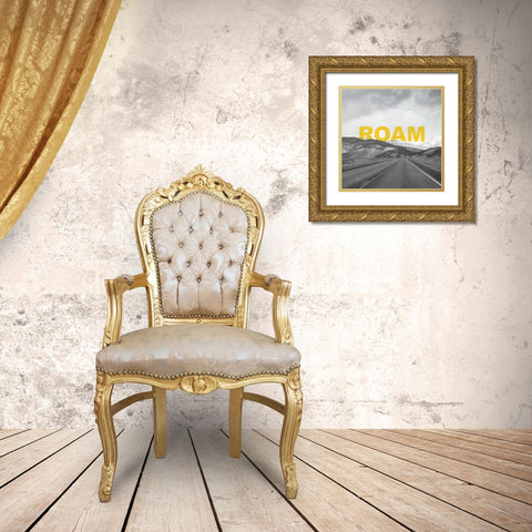 Bold Adventures I Gold Ornate Wood Framed Art Print with Double Matting by Marshall, Laura