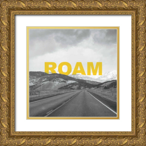 Bold Adventures I Gold Ornate Wood Framed Art Print with Double Matting by Marshall, Laura