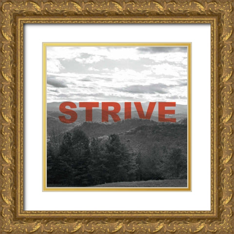 Bold Adventures VI Gold Ornate Wood Framed Art Print with Double Matting by Marshall, Laura