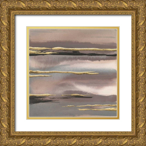 Gilded Morning Fog I Gold Gold Ornate Wood Framed Art Print with Double Matting by Paschke, Chris