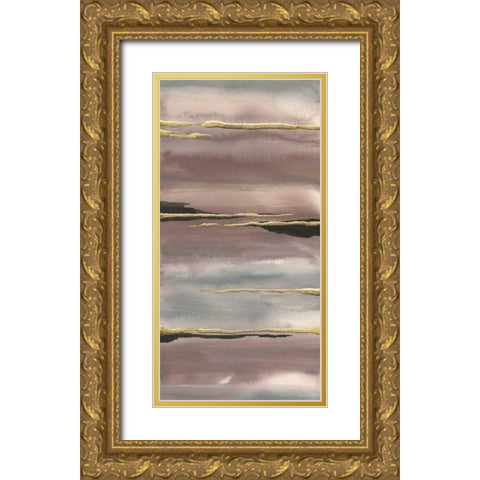 Gilded Morning Fog III Gold Gold Ornate Wood Framed Art Print with Double Matting by Paschke, Chris