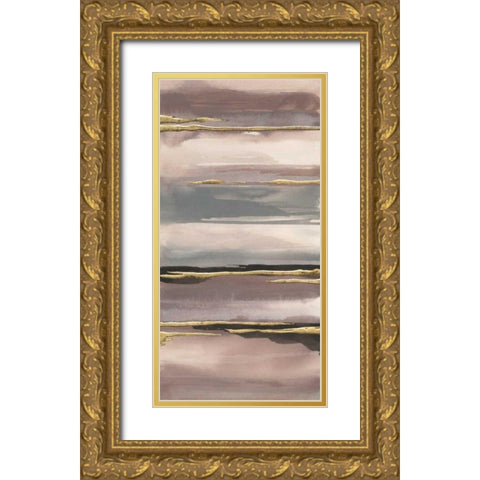 Gilded Morning Fog IV Gold Gold Ornate Wood Framed Art Print with Double Matting by Paschke, Chris