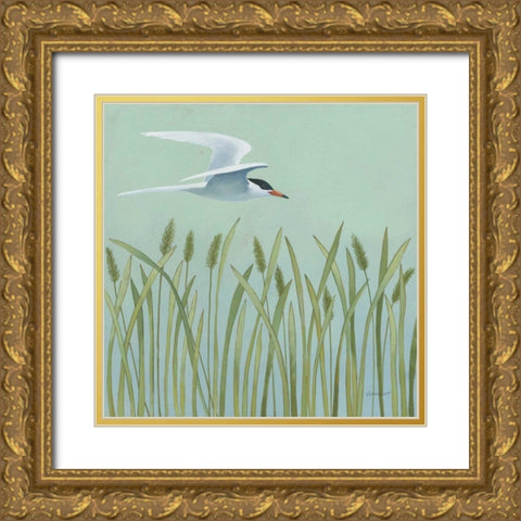 Free as a Bird I Gold Ornate Wood Framed Art Print with Double Matting by Lovell, Kathrine
