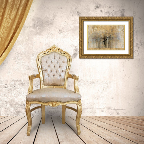 Open Arms Gold Crop Gold Ornate Wood Framed Art Print with Double Matting by Tillmon, Avery