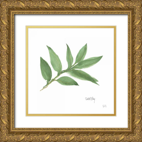 Sweet Bay v2 Gold Ornate Wood Framed Art Print with Double Matting by Paschke, Chris