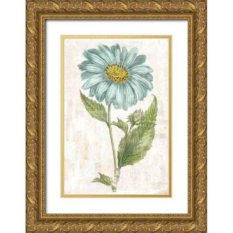 Bloemen Boek VI Gold Ornate Wood Framed Art Print with Double Matting by Schlabach, Sue