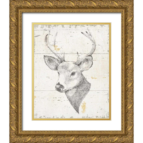 Wild and Beautiful II Gold Ornate Wood Framed Art Print with Double Matting by Brissonnet, Daphne