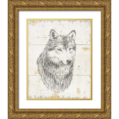 Wild and Beautiful III Gold Ornate Wood Framed Art Print with Double Matting by Brissonnet, Daphne
