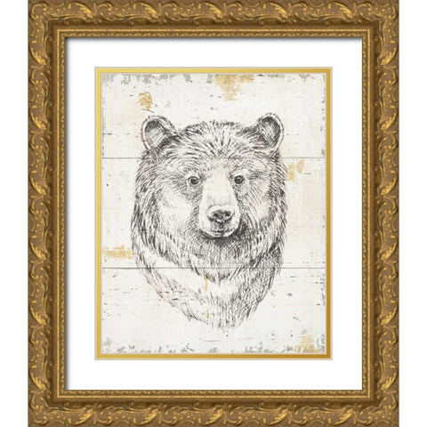 Wild and Beautiful IV Gold Ornate Wood Framed Art Print with Double Matting by Brissonnet, Daphne