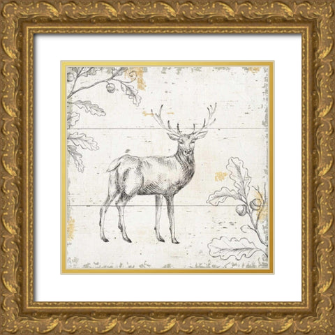 Wild and Beautiful V Gold Ornate Wood Framed Art Print with Double Matting by Brissonnet, Daphne