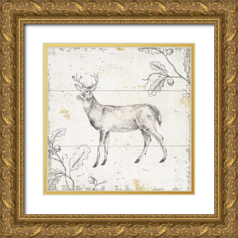 Wild and Beautiful VI Gold Ornate Wood Framed Art Print with Double Matting by Brissonnet, Daphne