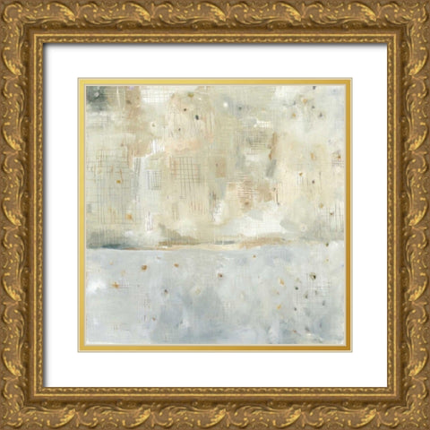 Dreaming of the Shore Neutral Gold Ornate Wood Framed Art Print with Double Matting by Averinos, Melissa