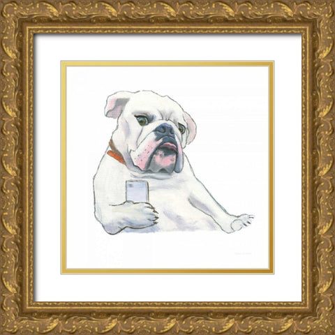 The Boys IV Gold Ornate Wood Framed Art Print with Double Matting by Sullivan, Myles