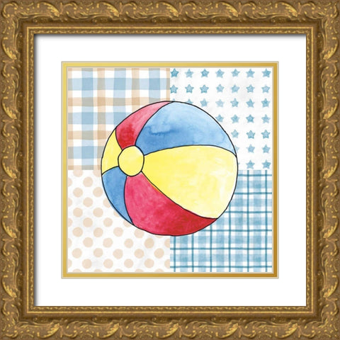 Coastal Baby IV Gold Ornate Wood Framed Art Print with Double Matting by Grove, Beth