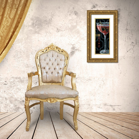 Its 5 PM II Gold Ornate Wood Framed Art Print with Double Matting by Audit, Lisa