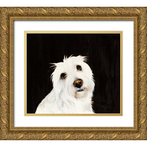 Ruby Gold Ornate Wood Framed Art Print with Double Matting by Ducklow, Patsy