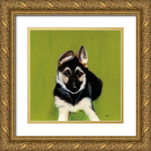 Bonelli Gold Ornate Wood Framed Art Print with Double Matting by Ducklow, Patsy