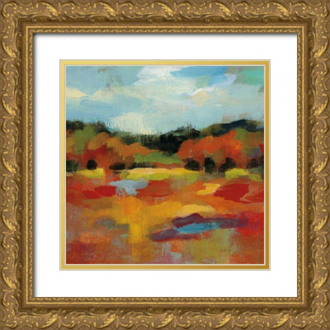 October Moment I Gold Ornate Wood Framed Art Print with Double Matting by Vassileva, Silvia