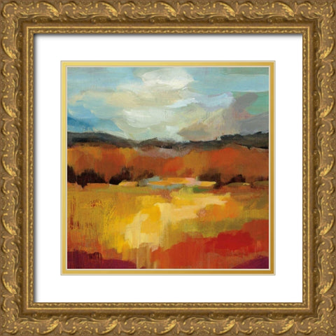 October Moment II Gold Ornate Wood Framed Art Print with Double Matting by Vassileva, Silvia