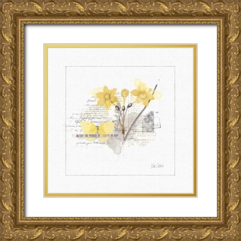 Sunny Day I Gold Ornate Wood Framed Art Print with Double Matting by Pertiet, Katie