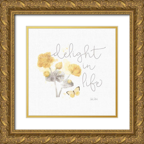 Sunny Day VI Gold Ornate Wood Framed Art Print with Double Matting by Pertiet, Katie