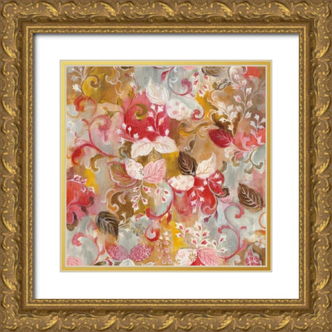 Gypsy Dream Crop Gold Ornate Wood Framed Art Print with Double Matting by Nai, Danhui