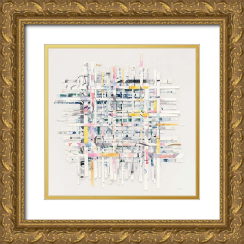 New Morning Gold Ornate Wood Framed Art Print with Double Matting by Schick, Mike