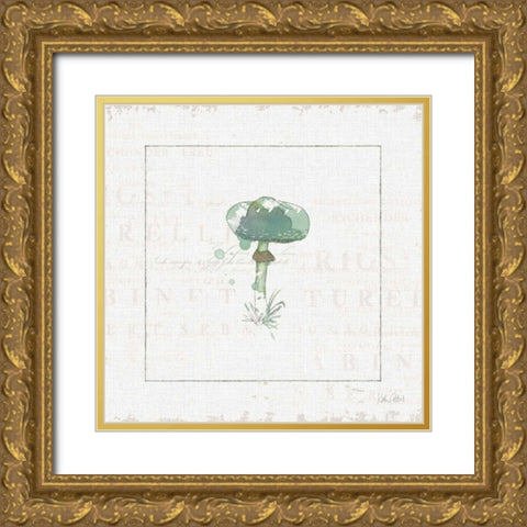 In the Forest II Gold Ornate Wood Framed Art Print with Double Matting by Pertiet, Katie