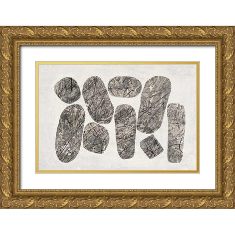 Ballinglen Warm Crop Gold Ornate Wood Framed Art Print with Double Matting by Rhue, Piper