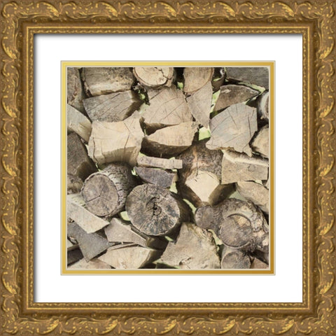 Chopped II Crop Gold Ornate Wood Framed Art Print with Double Matting by Urquhart, Elizabeth