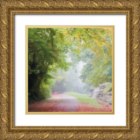 Into the Light Gold Ornate Wood Framed Art Print with Double Matting by Bevan, Keri