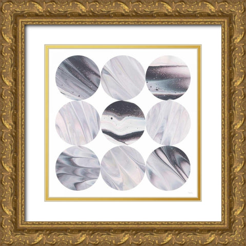 Dark Matter III Gold Ornate Wood Framed Art Print with Double Matting by Rhue, Piper