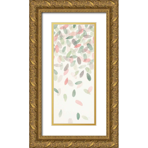 Spring Cascade IV Gold Ornate Wood Framed Art Print with Double Matting by Marshall, Laura