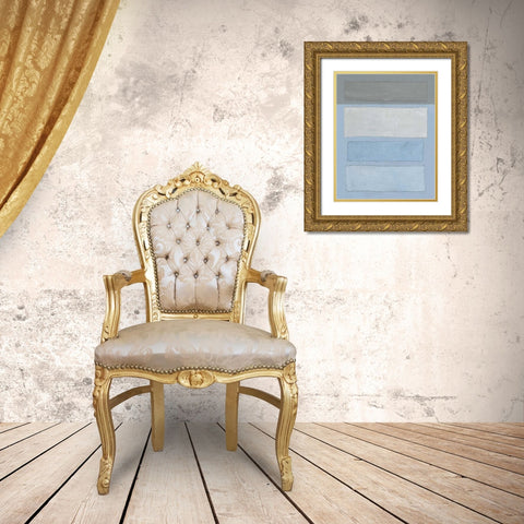 Painted Weaving I FB Gold Ornate Wood Framed Art Print with Double Matting by Rhue, Piper