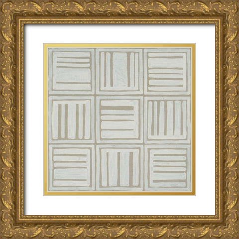 Bambala I Gold Ornate Wood Framed Art Print with Double Matting by Lovell, Kathrine