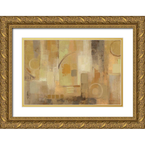 Whispered Words Gold Ornate Wood Framed Art Print with Double Matting by Vassileva, Silvia