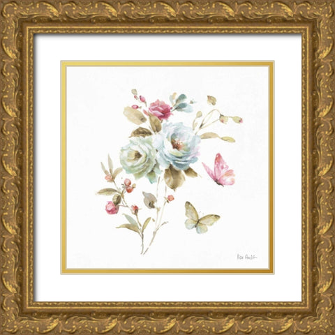 Beautiful Romance VIII Gold Ornate Wood Framed Art Print with Double Matting by Audit, Lisa