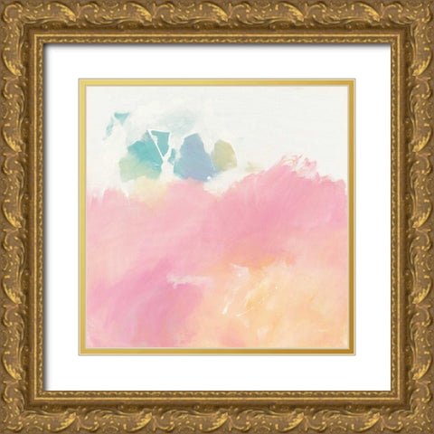 What I Saw Upon Waking Gold Ornate Wood Framed Art Print with Double Matting by Schick, Mike