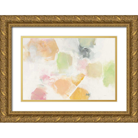 Ideas Held Aloft Crop Gold Ornate Wood Framed Art Print with Double Matting by Schick, Mike