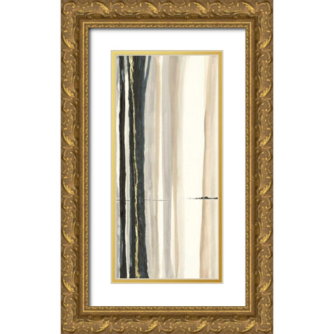 Through the Trees II Gold Ornate Wood Framed Art Print with Double Matting by Paschke, Chris