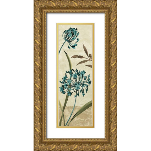 Growing II Gold Ornate Wood Framed Art Print with Double Matting by Audit, Lisa