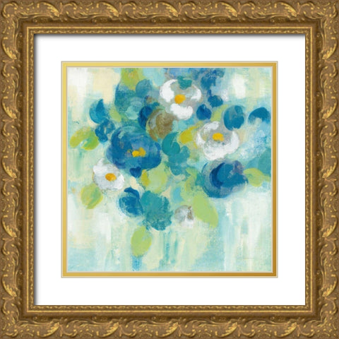 Spring Aroma III Yellow Gold Ornate Wood Framed Art Print with Double Matting by Vassileva, Silvia