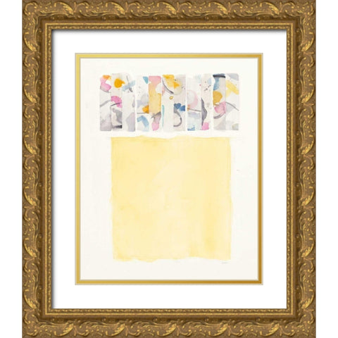 Day Dream V Gold Ornate Wood Framed Art Print with Double Matting by Schick, Mike