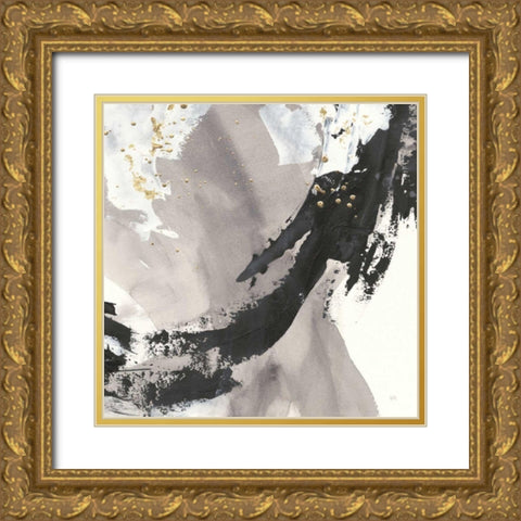 Galaxy II Gold Ornate Wood Framed Art Print with Double Matting by Paschke, Chris