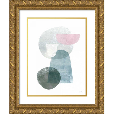 Dream II Gold Ornate Wood Framed Art Print with Double Matting by Hershey, Moira