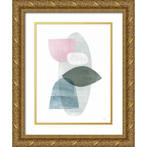 Dream III Gold Ornate Wood Framed Art Print with Double Matting by Hershey, Moira