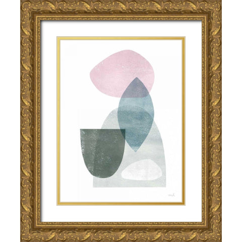 Dream IV Gold Ornate Wood Framed Art Print with Double Matting by Hershey, Moira