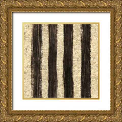 Shoe Fetish Pattern I A Gold Ornate Wood Framed Art Print with Double Matting by Adams, Emily