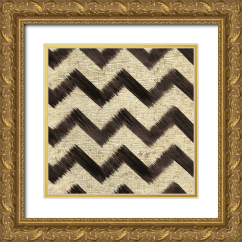 Shoe Fetish Pattern II A Gold Ornate Wood Framed Art Print with Double Matting by Adams, Emily