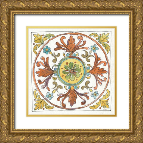 Tuscan Elegance IX Gold Ornate Wood Framed Art Print with Double Matting by Tavoletti, Anne